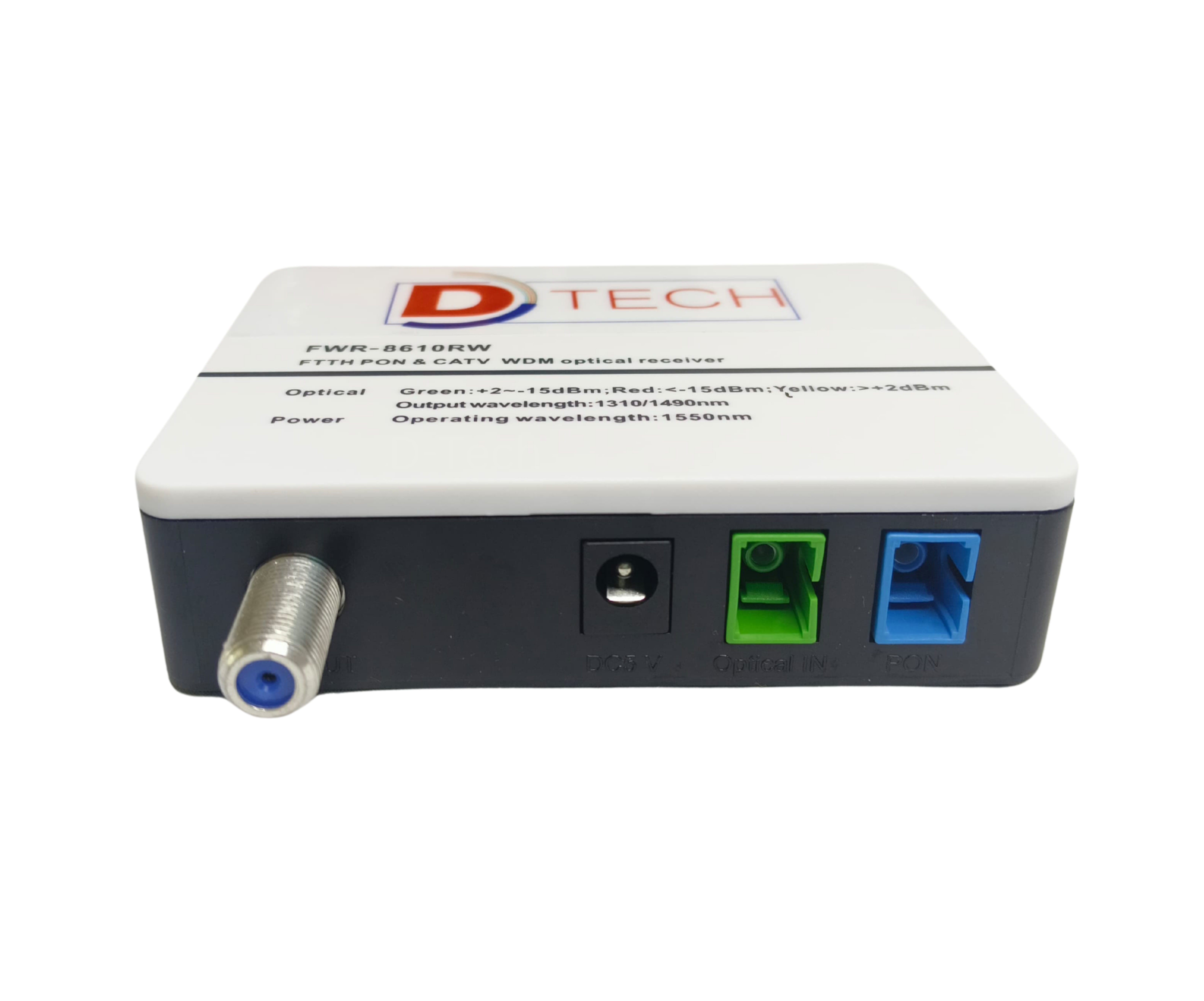 FTTH PON & CATV WDM OPTICAL RECEIVER 282